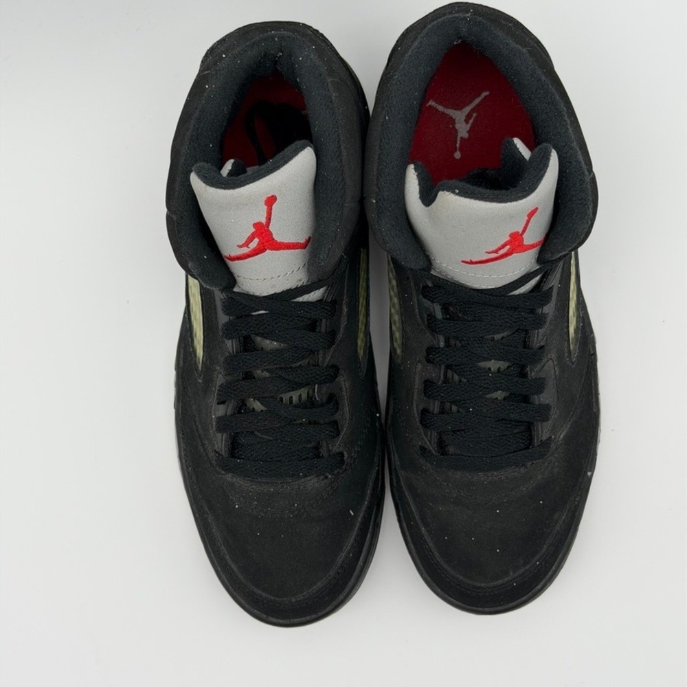Jordan 5 Retro Black Metallic 440889-003 3Y - Picture 5 of 11